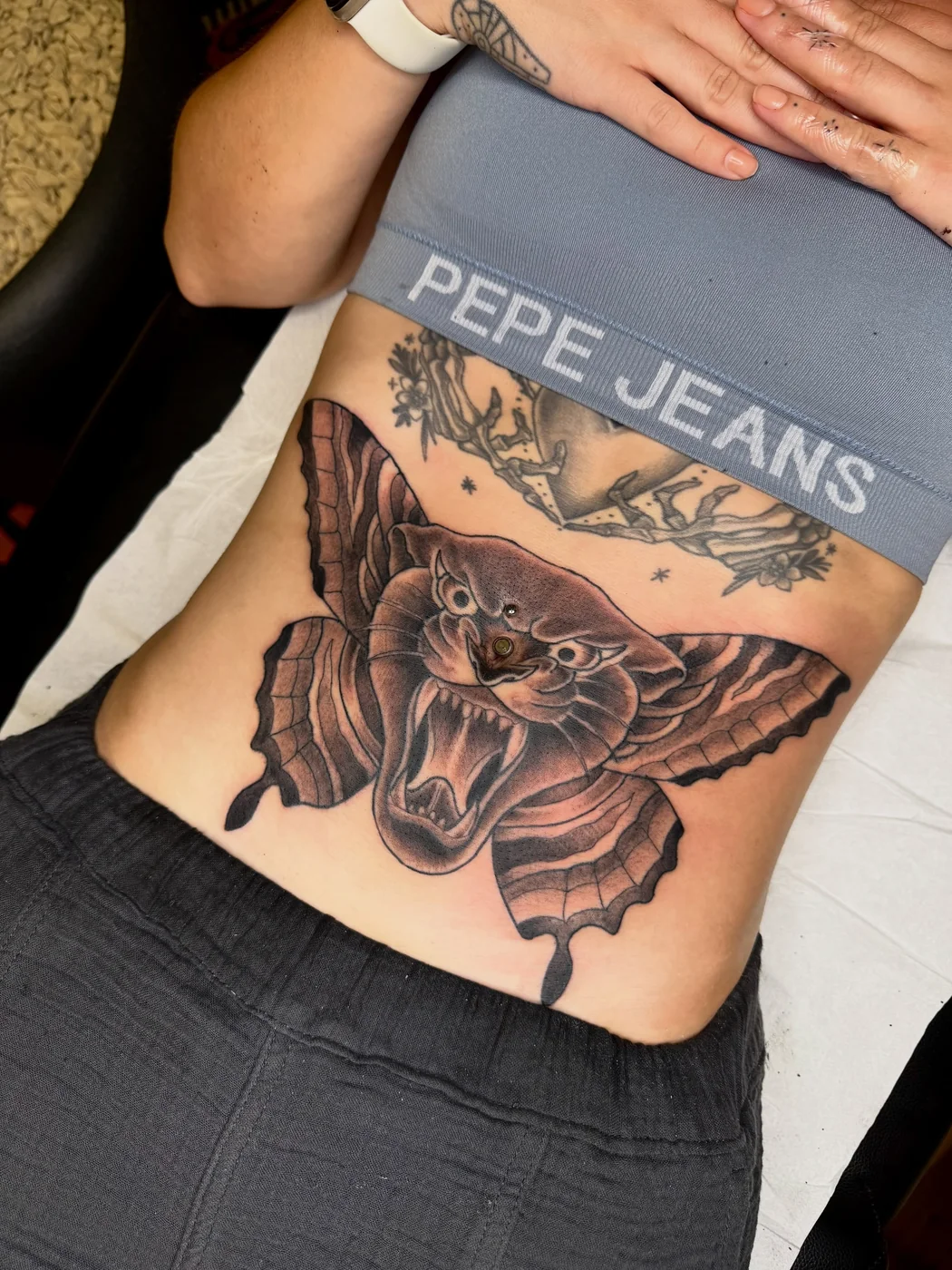 Panther, Traditional-Tattoo von Marius